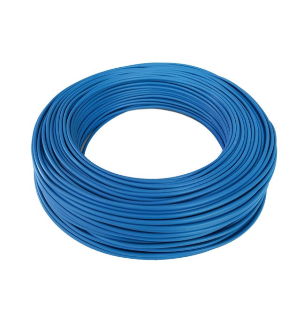 Cavo unipolare antifiamma FS17 1X4mmq Blu Matassa 100 Mt