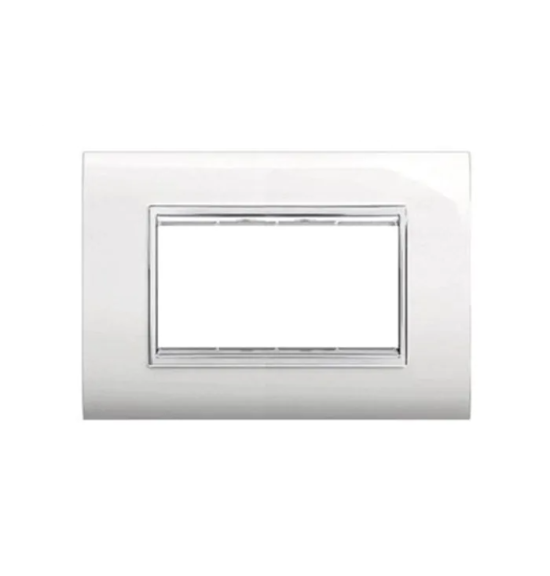 placca 4 posti serie new prestige bianco elettrocanali ecl3084wh