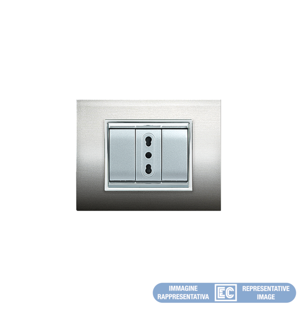 PLACCA NEWPRESTIGE 4MOD ALL CH ECL3084AC elettrocanali