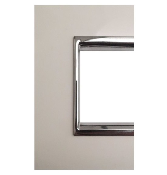 Placca NewPrestige 7 moduli avorio ECL3087A 8053676571710 elettrocanali