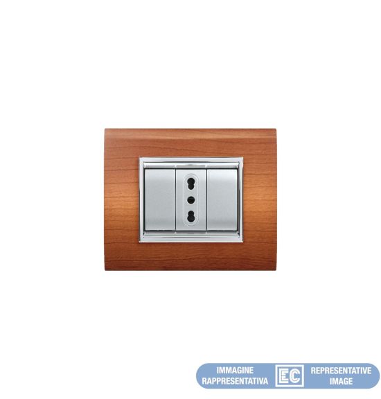 PLACCA NEWPRESTIGE 7MOD LEG SC ECL3087LS 8053676574674 elettrocanali