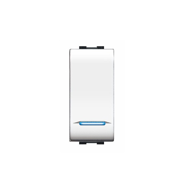 Elettrocanali ECL4018WH Pulsante unipolare generico