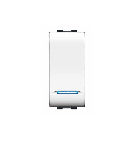 Elettrocanali ECL4013WH Deviatore illuminabile