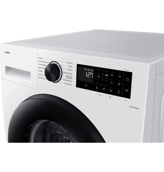Samsung Lavatrice 11 Kg Classe A Profondità 60 cm Centrifuga 1400 giri Inverter Vapore Wi-Fi Ecolavaggio - WW11DG5B25AE