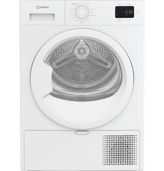 INDESIT - Asciugatrice C YD 92D WW IT 9Kg Classe E-Bianco