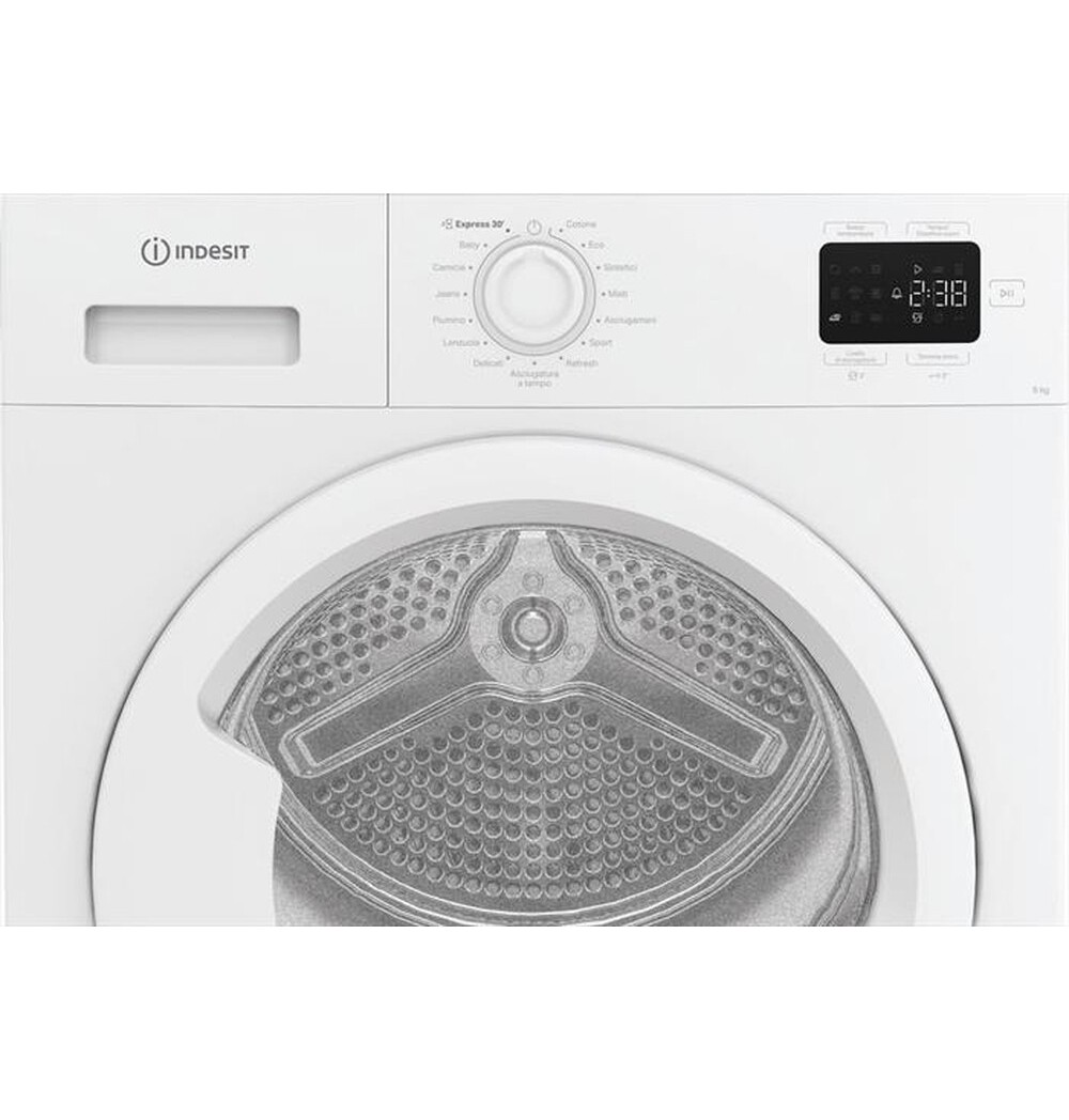 INDESIT - Asciugatrice C YD 92D WW IT 9Kg Classe E-Bianco