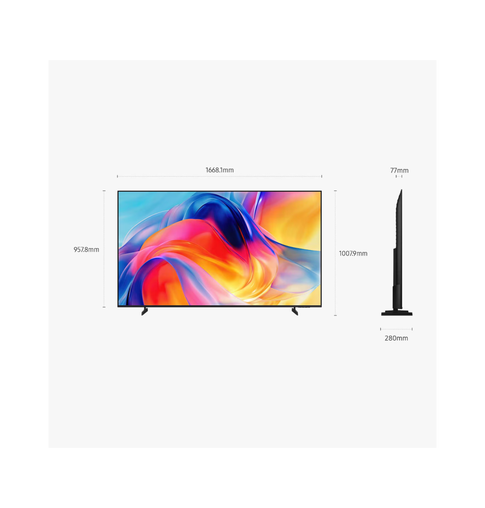 Samsung UE75M70HAUXZT TV 75″ Mini LED 4K | MG Group