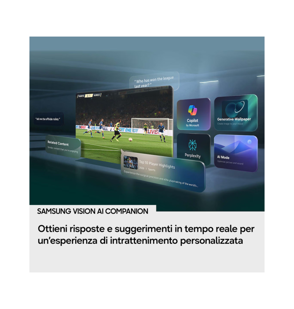 Samsung UE75M70HAUXZT TV 75″ Mini LED 4K | MG Group