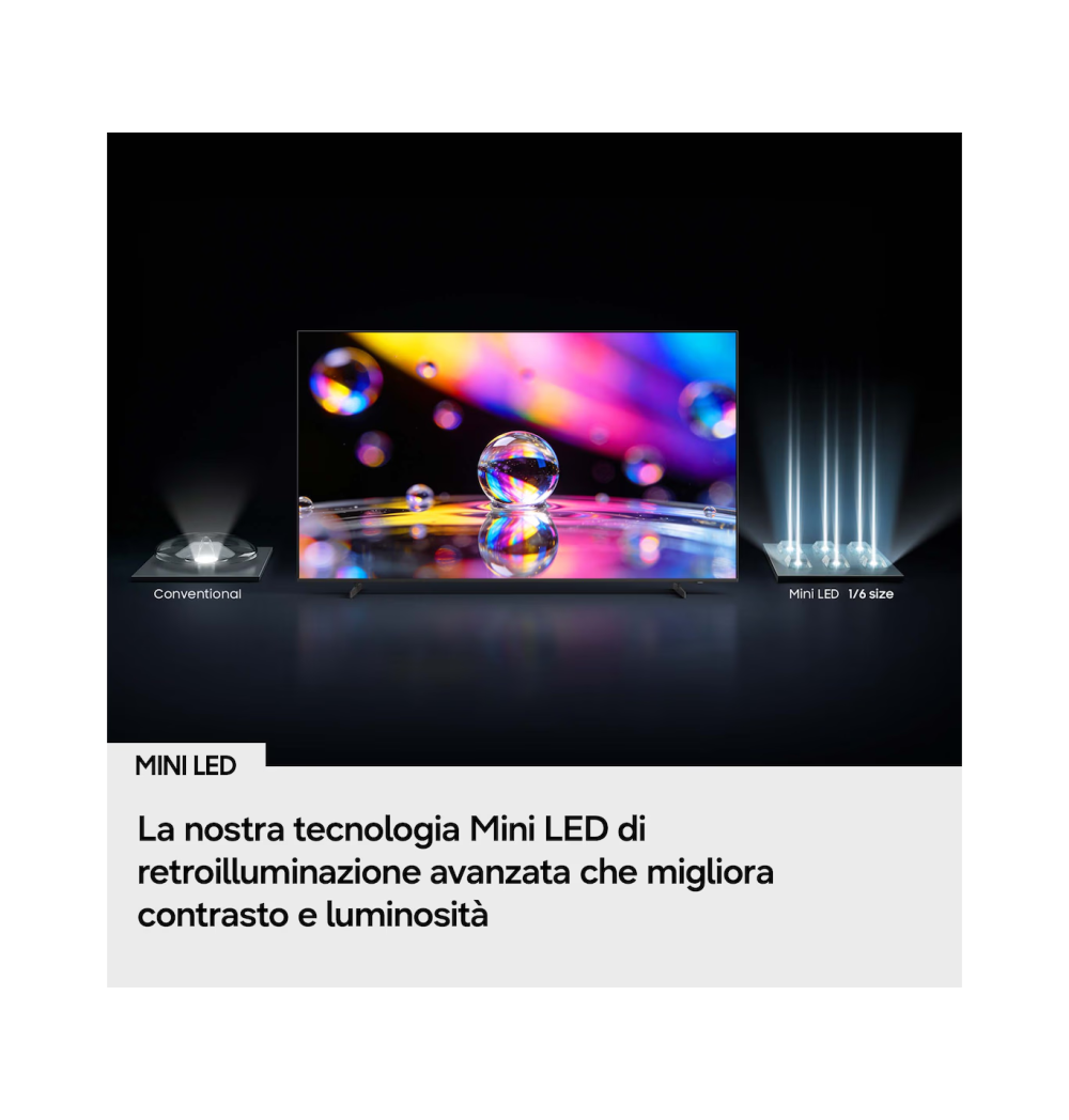 Samsung UE75M70HAUXZT TV 75″ Mini LED 4K | MG Group