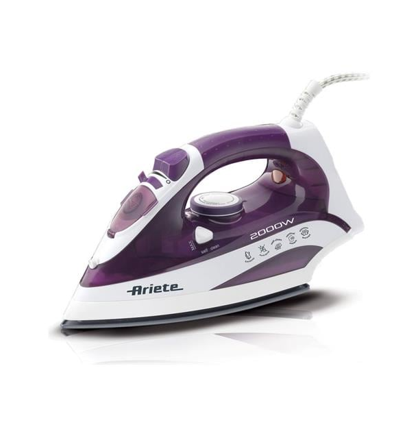 ARIETE 6235 Ferro da Stiro a Vapore Potenza 2200 Watt Colore Viola