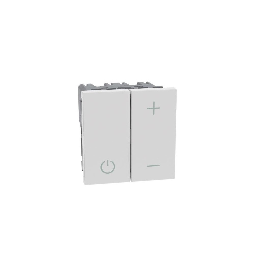 Dimmer a pulsante per lampade con ballast uscita Bticino MatixGo JW4410 BIANCO