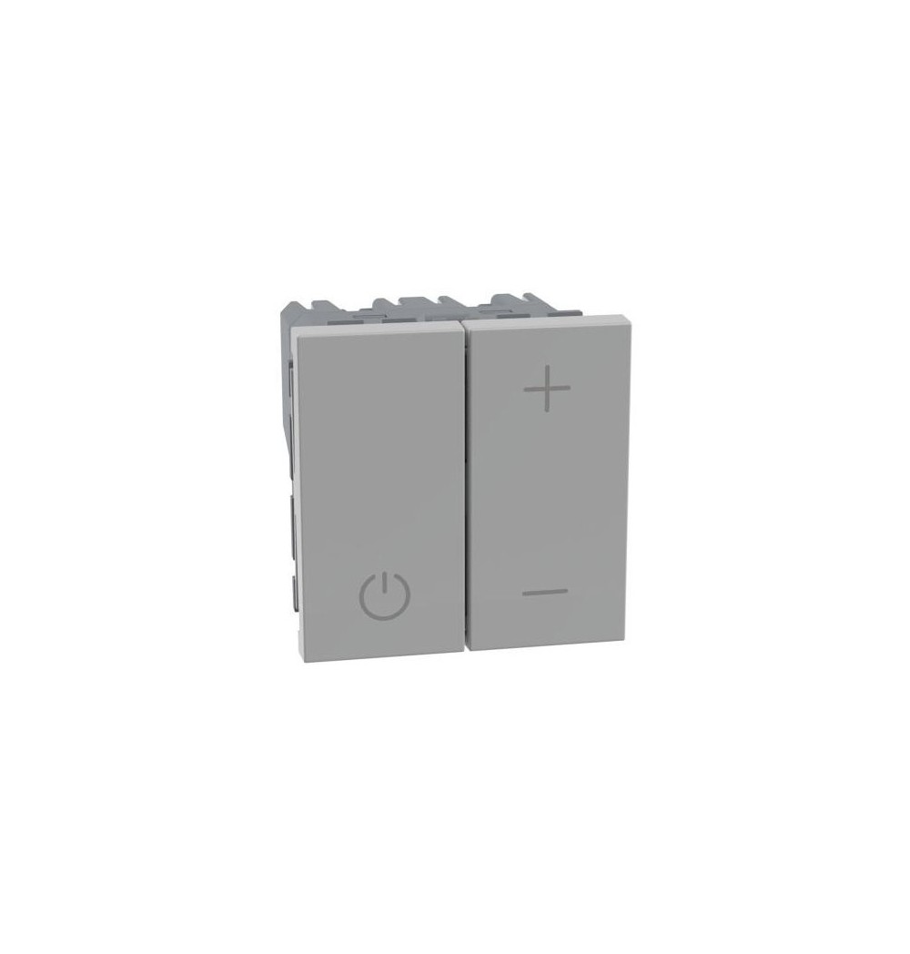 Dimmer a pulsante per lampade con ballast uscita MatixGo Bticino JG4410 silver