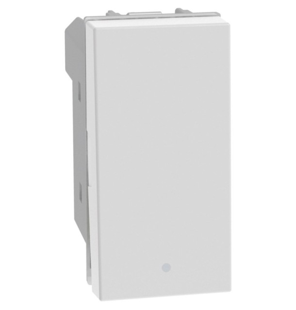 Invertitore basculante Bticino MatixGo JW4004 bianco 1P 10AX illuminabile