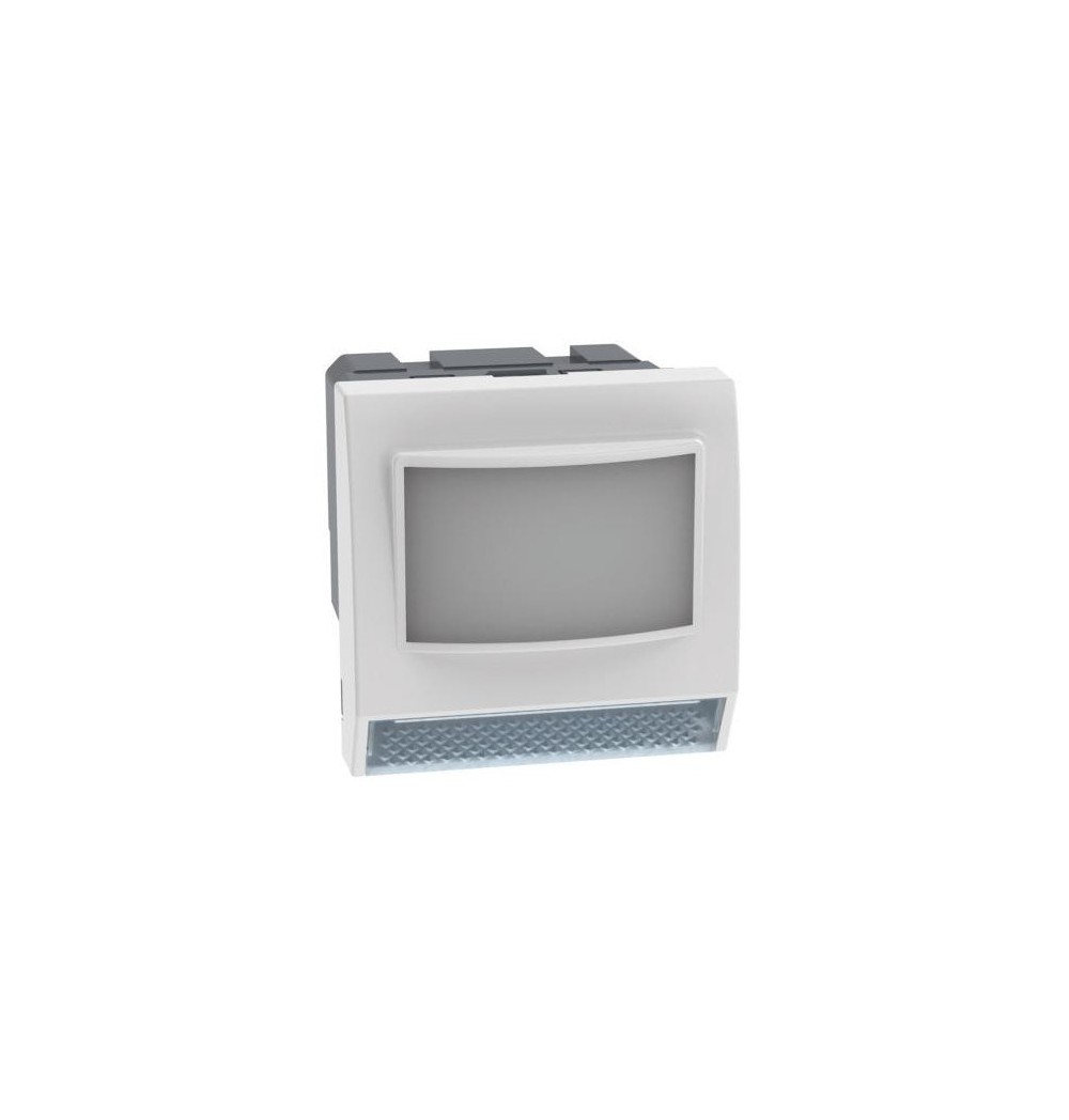 Lampada segnapasso + sensore IR con LED a luce bianca Bticino MatixGo JW4382IR BIANCO