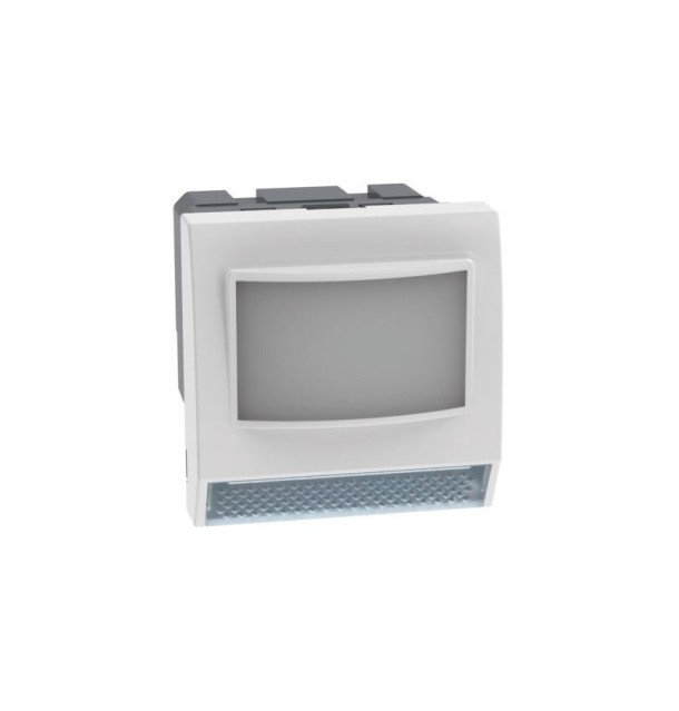 Lampada segnapasso + sensore IR con LED a luce bianca Bticino MatixGo JW4382IR BIANCO