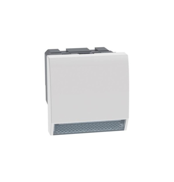 Lampada segnapasso con LED a luce bianca Bticino MatixGo JW4382 BIANCO