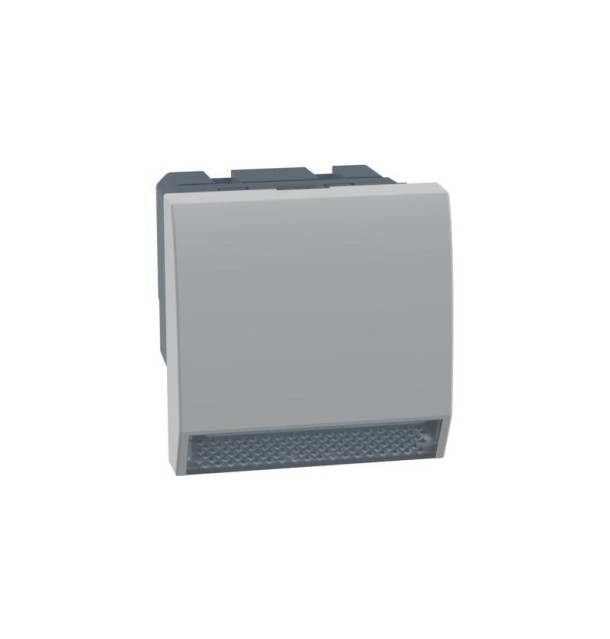 Lampada segnapasso con LED a luce bianca MatixGo Bticino JG4382 SILVER