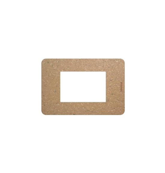 Placca Bticino MatixGO Bio 3M JA4803BB