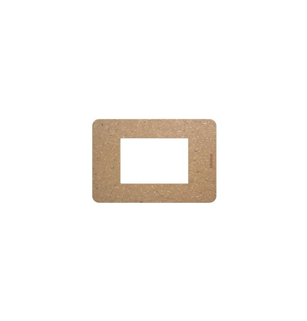 Placca Bticino MatixGO Bio 3M JA4803BB