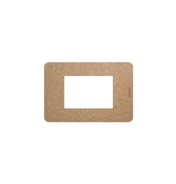 Placca Bticino MatixGO Bio 3M JA4803BB