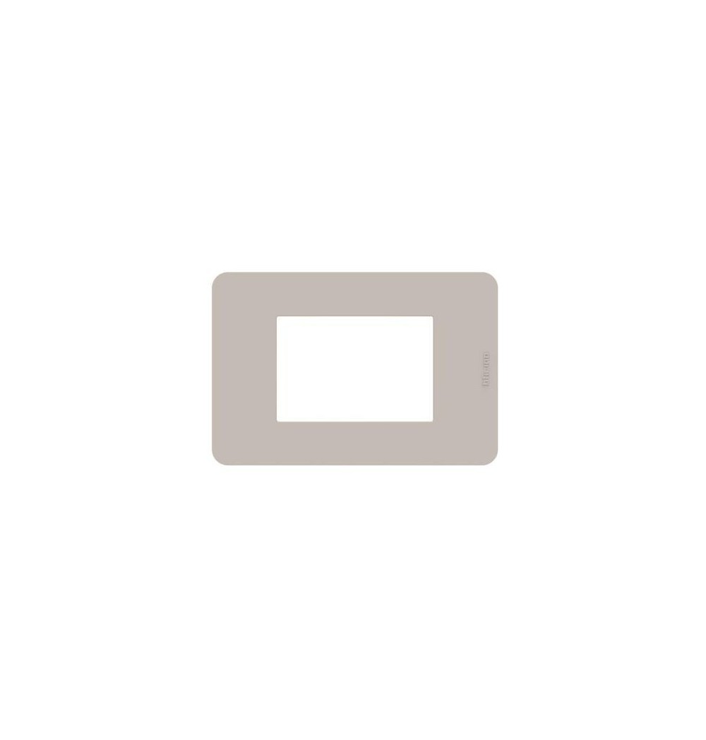 Placca Bticino MatixGO Sand 3M JA4803TS