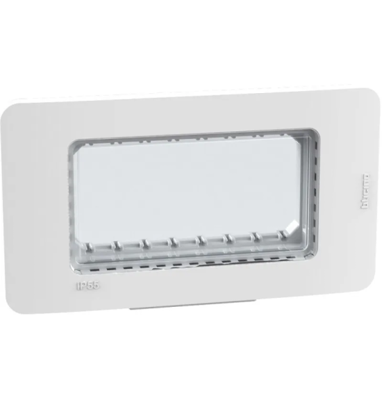 Placca IP55 4 moduli - supporto stagno MatixGo Bticino 28604W