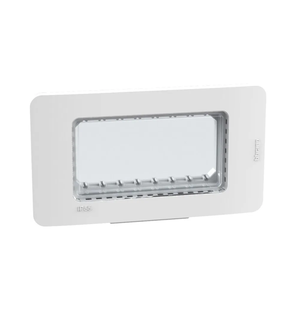 Placca IP55 4 moduli - supporto stagno MatixGo Bticino 28604W