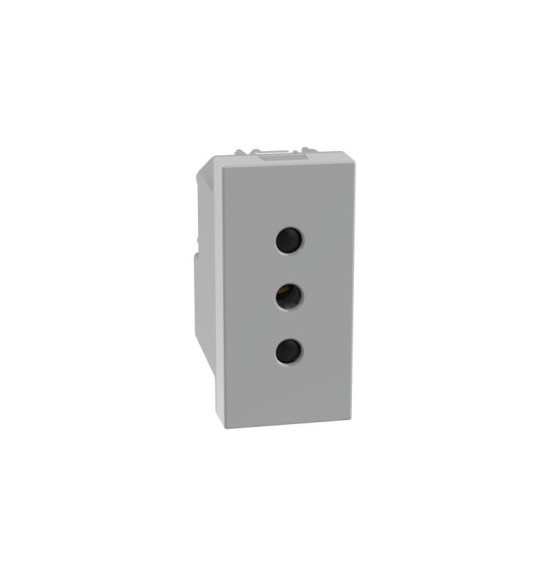 Presa 10A MatixGo Bticino JG4113 silver
