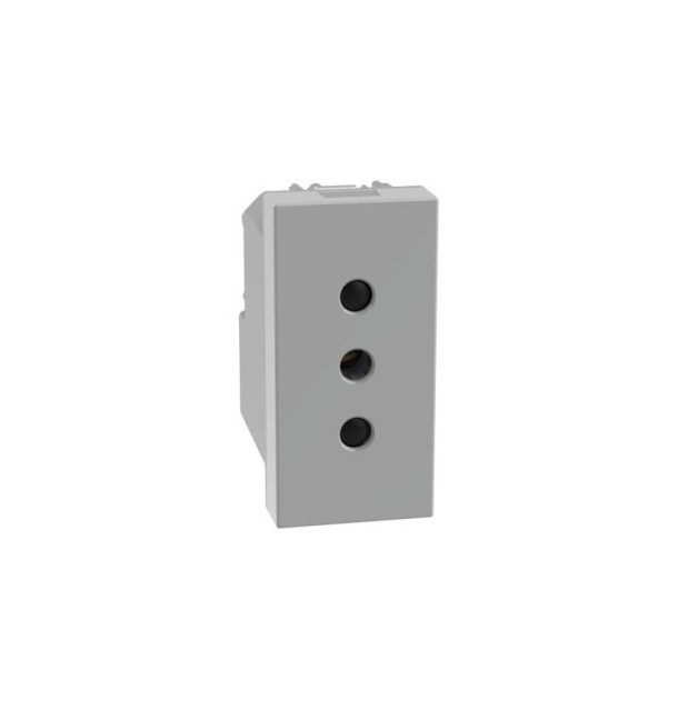 Presa 10A MatixGo Bticino JG4113 silver