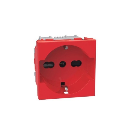 Presa 2 P+T 16 A ROSSA Bticino MatixGo J4140A16R