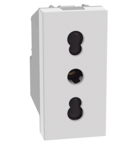 Presa bipasso Bticino MatixGo JW4180 2P+T 16A bianco