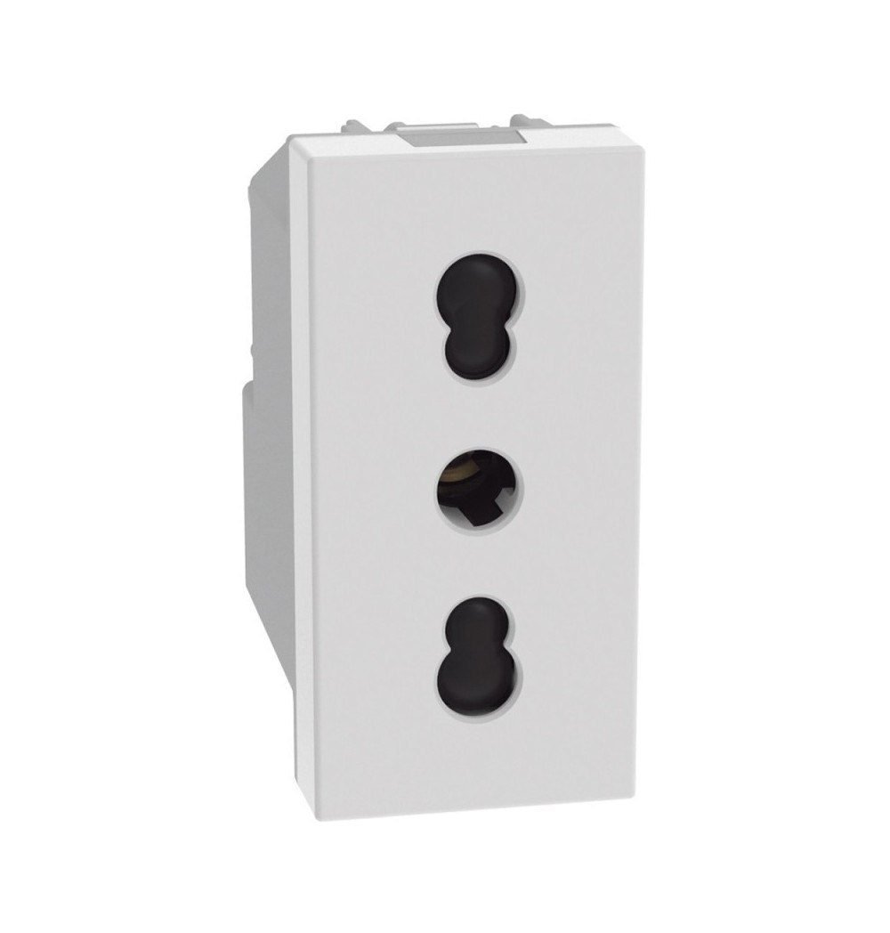 Presa bipasso Bticino MatixGo JW4180 2P+T 16A bianco
