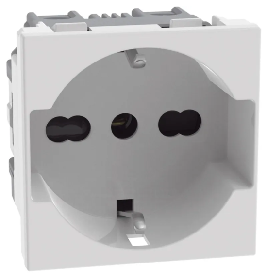 Presa Bticino MatixGO standard Italia P40 con caricatore USB integrato