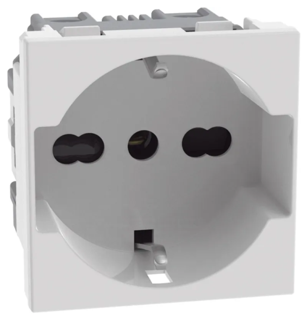 Presa Bticino MatixGO standard Italia P40 con caricatore USB integrato