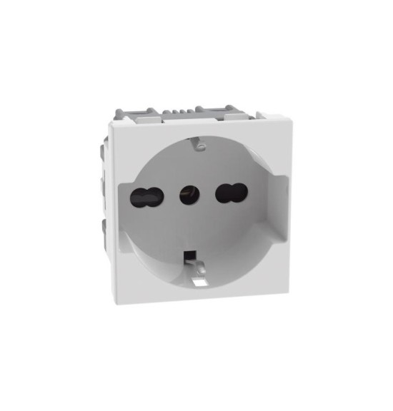 Presa schuko Bticino MatixGo BIANCO JW4140A16 2 P+T 16 A