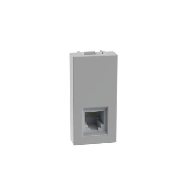 Presa telefonica RJ11 MatixGo Bticino JG4258RJ11 SILVER