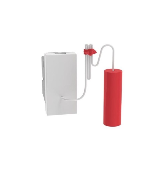 Pulsante Bticino MatixGo 1P 10 A – 250Vac a tirante BIANCO JW4033