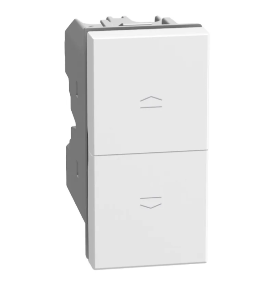 Pulsante doppio MatixGo Bticino JW4036 Bianco