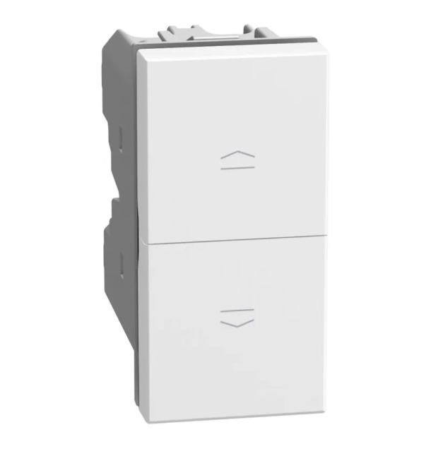 Pulsante doppio MatixGo Bticino JW4036 Bianco