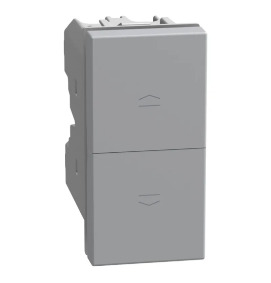 Pulsante doppio MatixGo Bticino SILVER JG4036