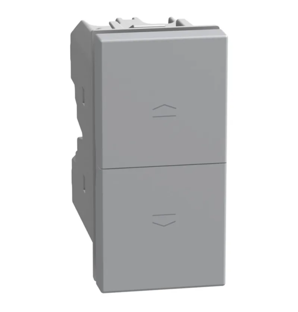 Pulsante doppio MatixGo Bticino SILVER JG4036