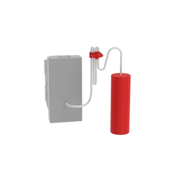 Pulsante MatixGo Bticino 1P 10 A – 250Vac a tirante SILVER JG4033