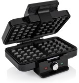 Tristar WF-1165 Piastra per Waffle 1000W, in plastica e Acciaio Inox