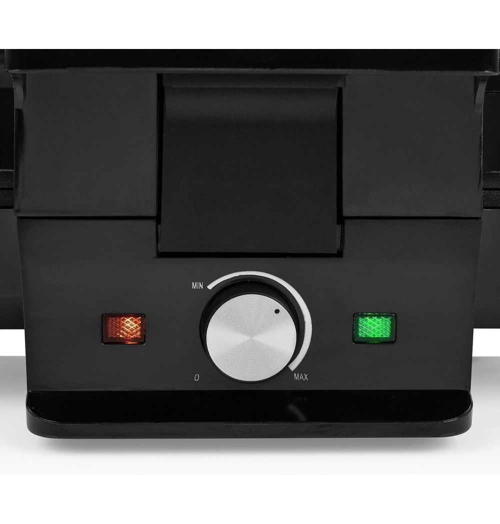 Tristar WF-1165 Piastra per Waffle 1000W, in plastica e Acciaio Inox