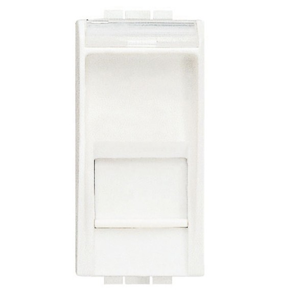 Bticino N4279C5E living light presa ( connettori) RJ45 toolless IDC categoria 5E UTP colore Bianco