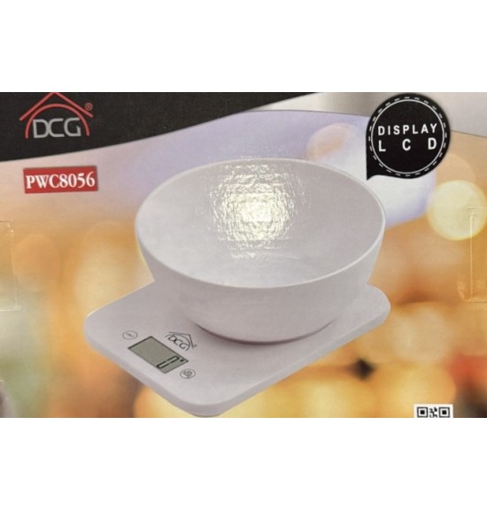 BILANCIA CUCINA DCG PWC8056 DIGITALE PRECISA COMPATTA PESO ALIMENTI