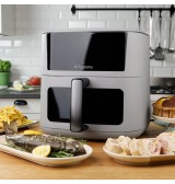 Friggitrice ad Aria 10 L Grigio Perla Grigio