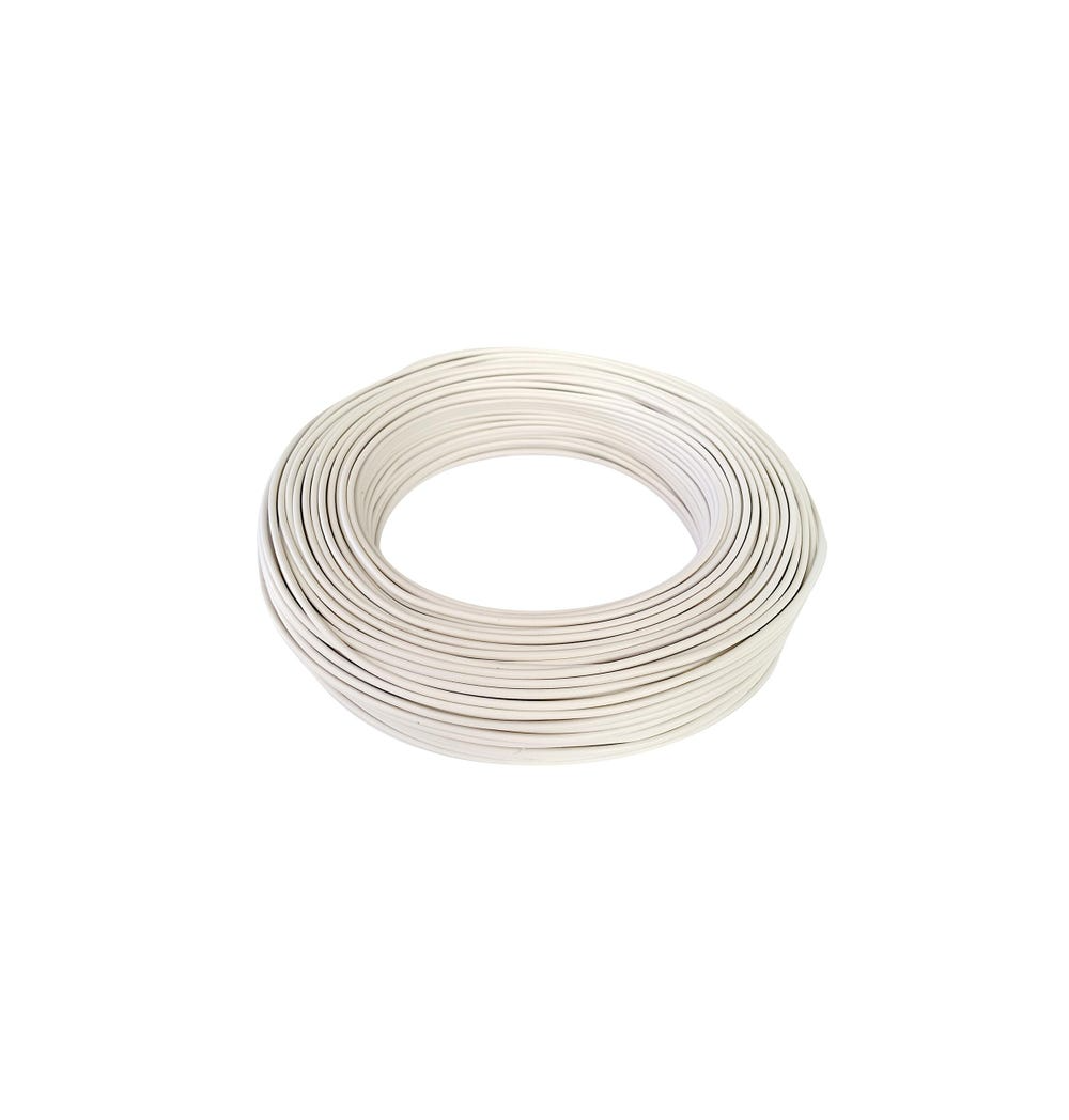 Cavo unipolare antifiamma FS17 1X2,5mmq Bianco Matassa 100 Mt
