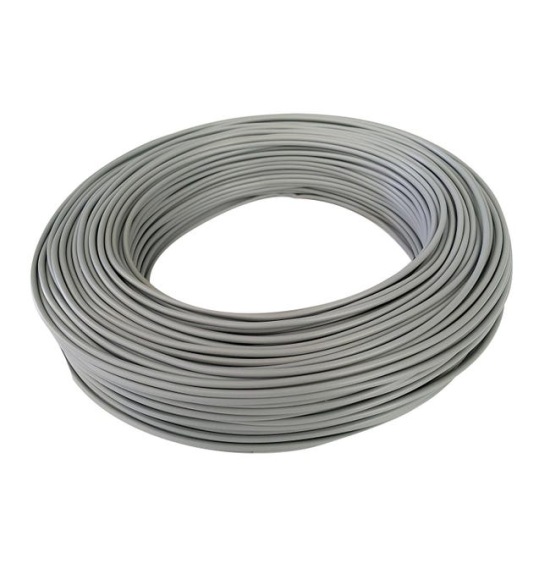 Cavo unipolare FS17 antifiamma 1X2,5mmq Grigio Matassa 100 Mt